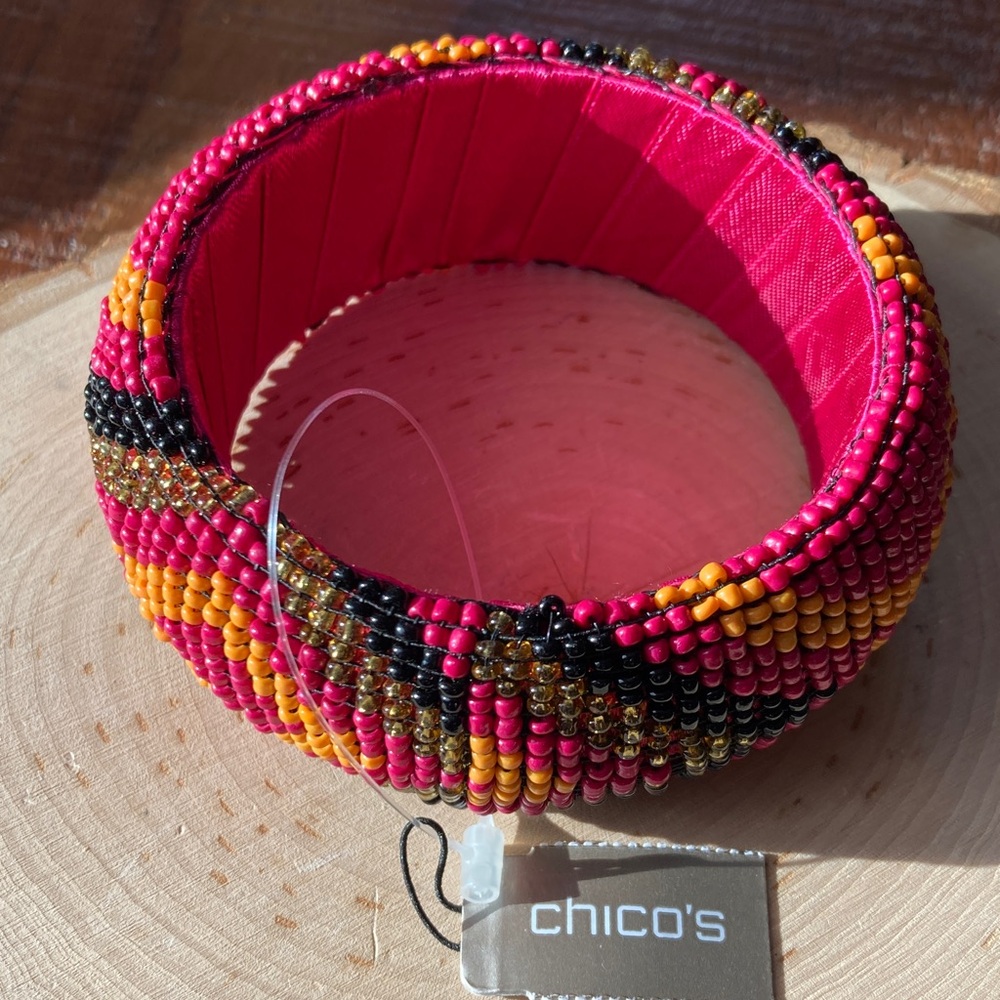 Chico's Multicolor Beaded Bracelet